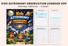 Kids Astronomy Observation Planner