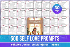 Self Love Prompts for Personal Growth - CraftNest - Digital Crafting and Art