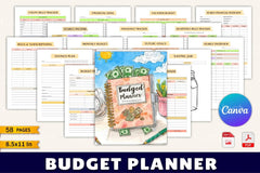 Budget Planner Template - CraftNest - Digital Crafting and Art