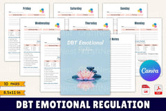 DBT Emotional Regulation Techniques - CraftNest - Digital Crafting and Art