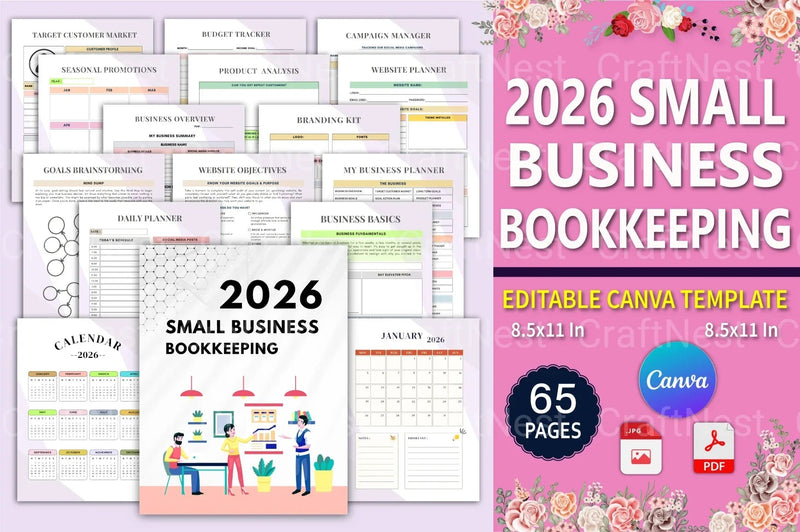 Small Business Bookkeeping Guide - CraftNest - Digital Crafting and Art
