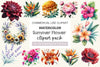 Summer Flower Clipart Bundle 2