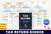 Tax Return Binder for Organized Filing