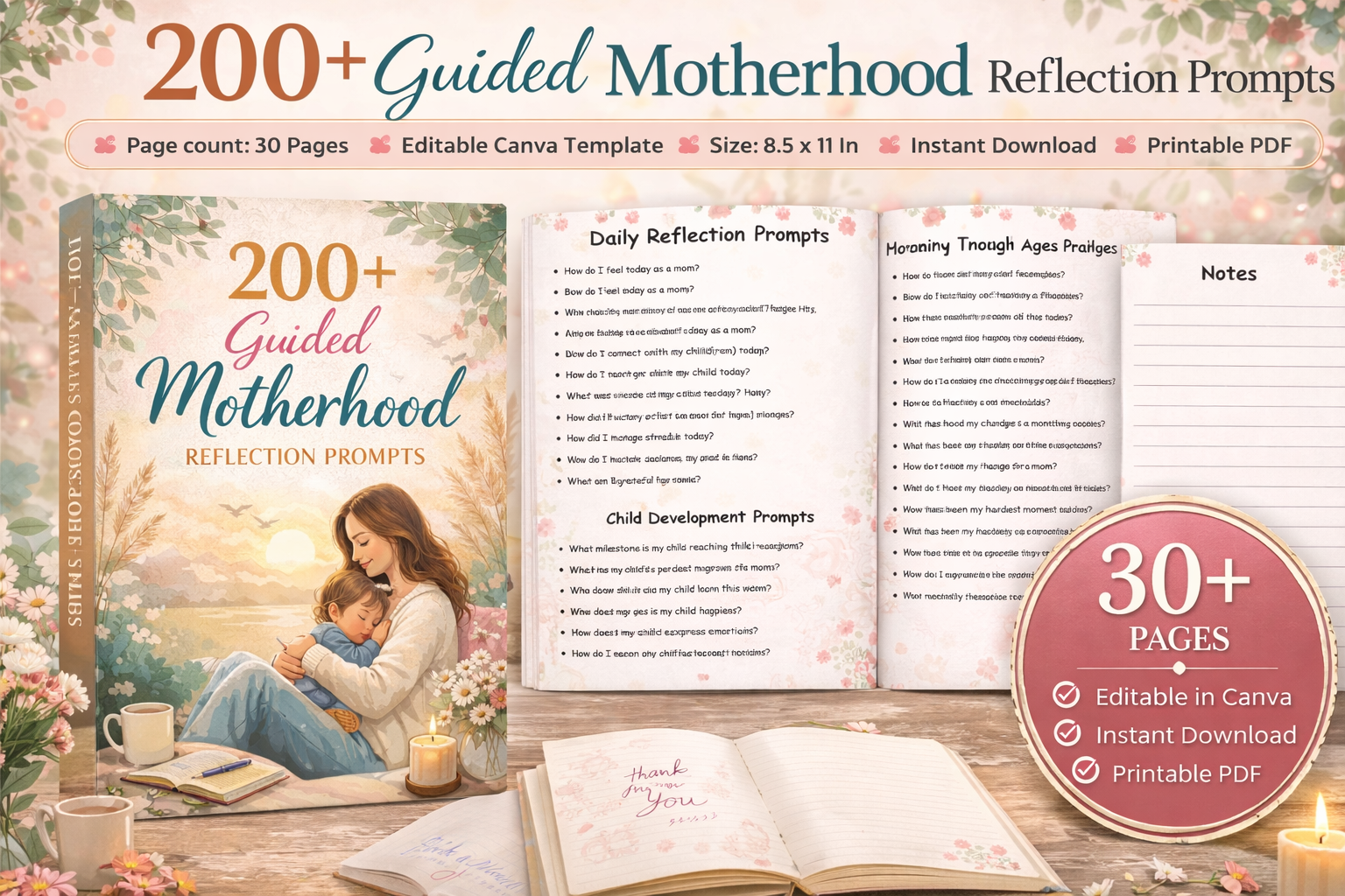 Motherhood Reflection Prompts
