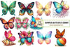 Summer Butterfly Clipart Bundle 1