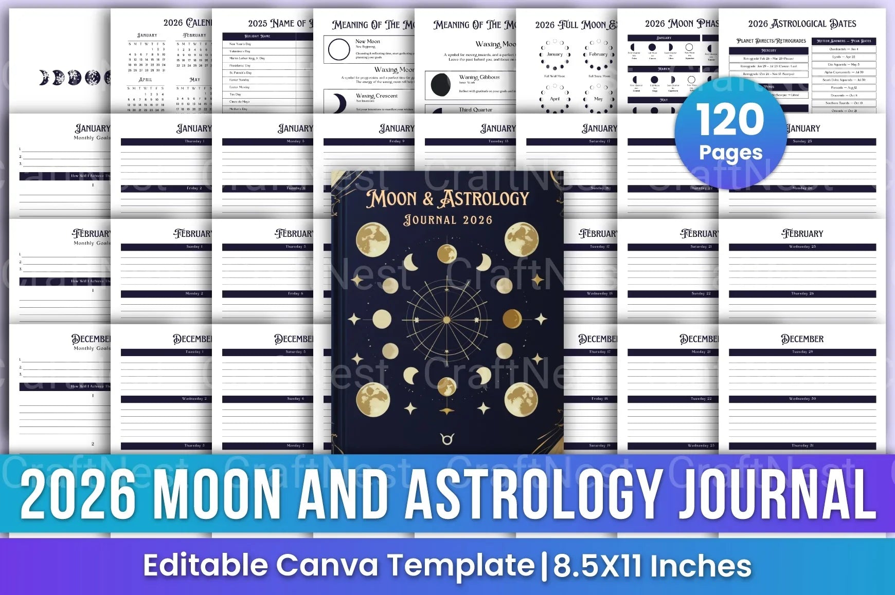 Moon and Astrology Insights - CraftNest - Digital Crafting and Art
