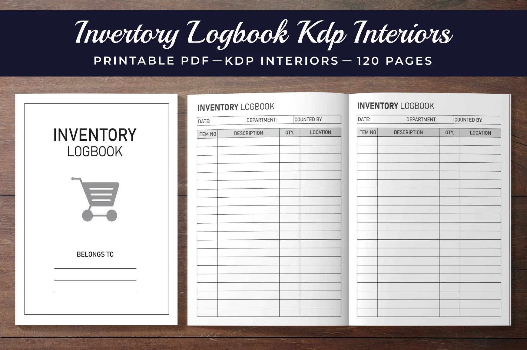 Inventory Logbook Planner  Bundle - CraftNest - Digital Crafting and Art