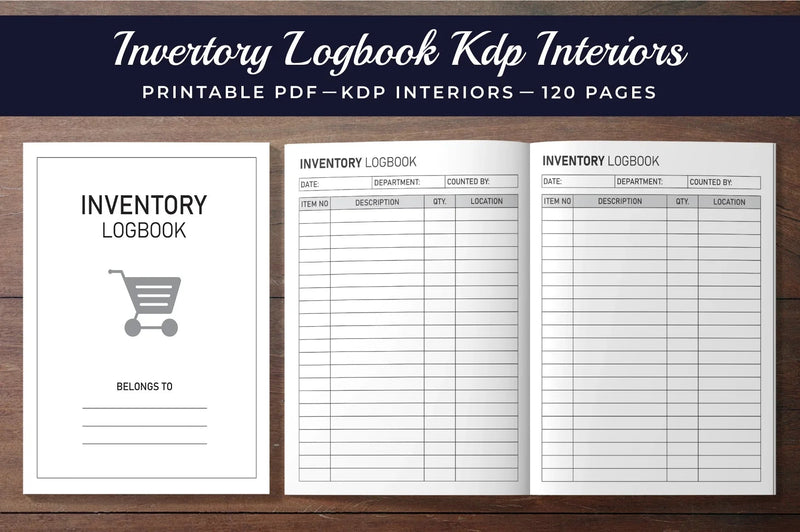 Inventory Logbook Planner  Bundle - CraftNest - Digital Crafting and Art