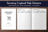 Inventory Logbook Planner  Bundle