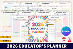 Educator Planner for Effective Teaching - CraftNest - Digital Crafting and Art