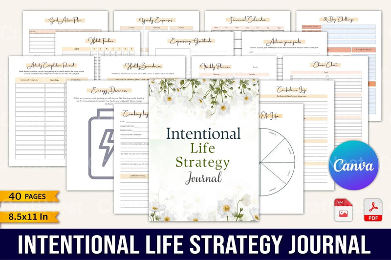 Intentional Life Strategy Guide - CraftNest - Digital Crafting and Art