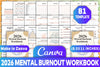 Mental Burnout Workbook for Recovery and Wellness