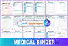 Medical Binder Organizer
