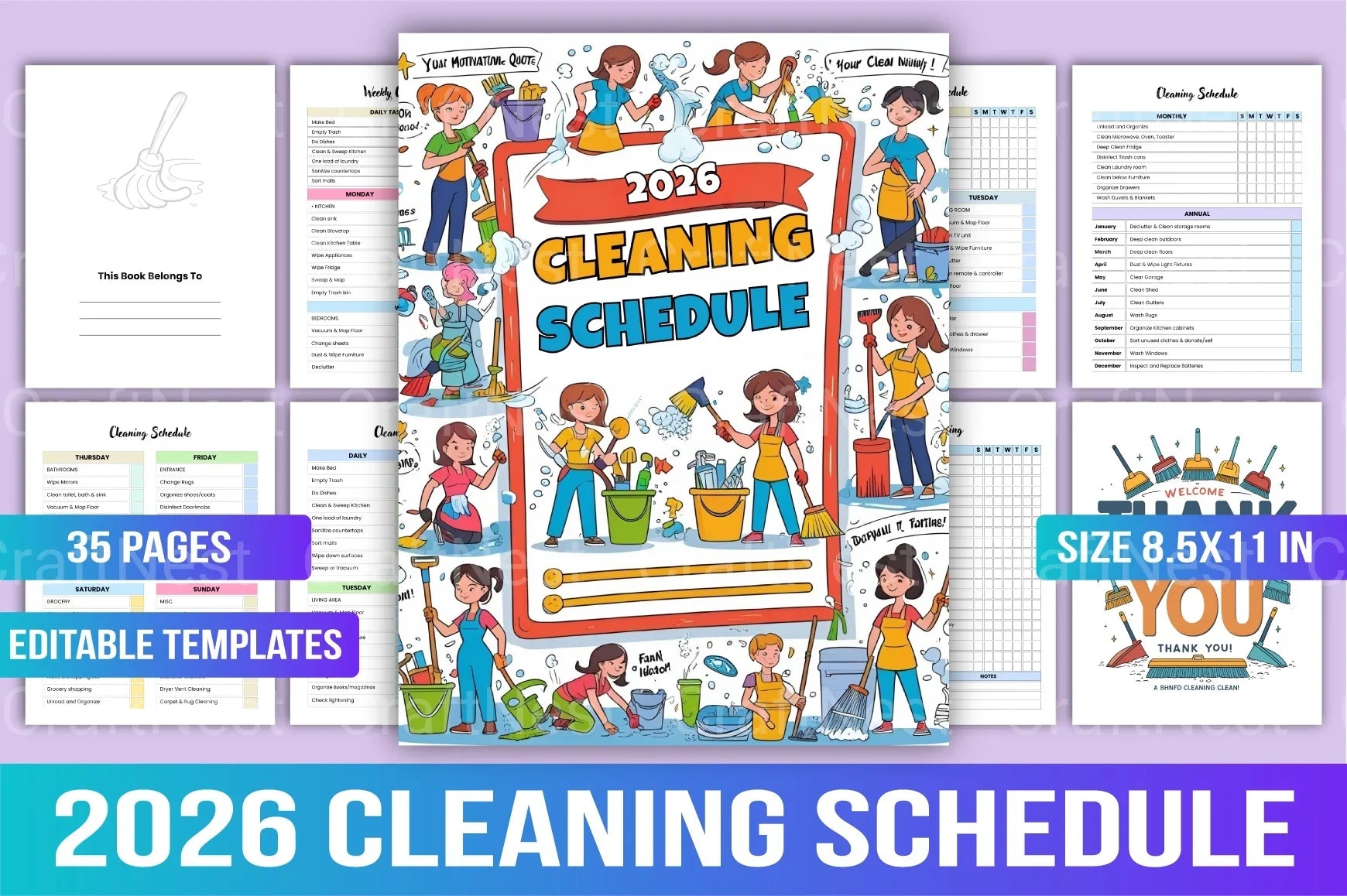 Cleaning Schedule Guide for Optimal Results - CraftNest - Digital Crafting and Art