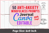 Antianxiety Mindfulness Prompts for Relaxation