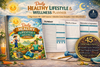 Daily Healthy Lifestyle Wellness Planner
