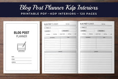 Blog Post Planner  Bundle - CraftNest - Digital Crafting and Art
