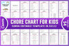 Chore Chart Planner for Kids