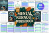 Mental Burnout Workbook for Stress Relief