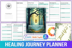 Healing Journey Planner - CraftNest - Digital Crafting and Art