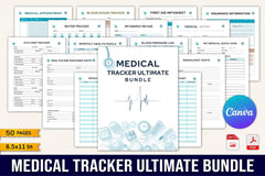 Medical Tracker Ultimate: Comprehensive Health Management Tool - CraftNest - Digital Crafting and Art
