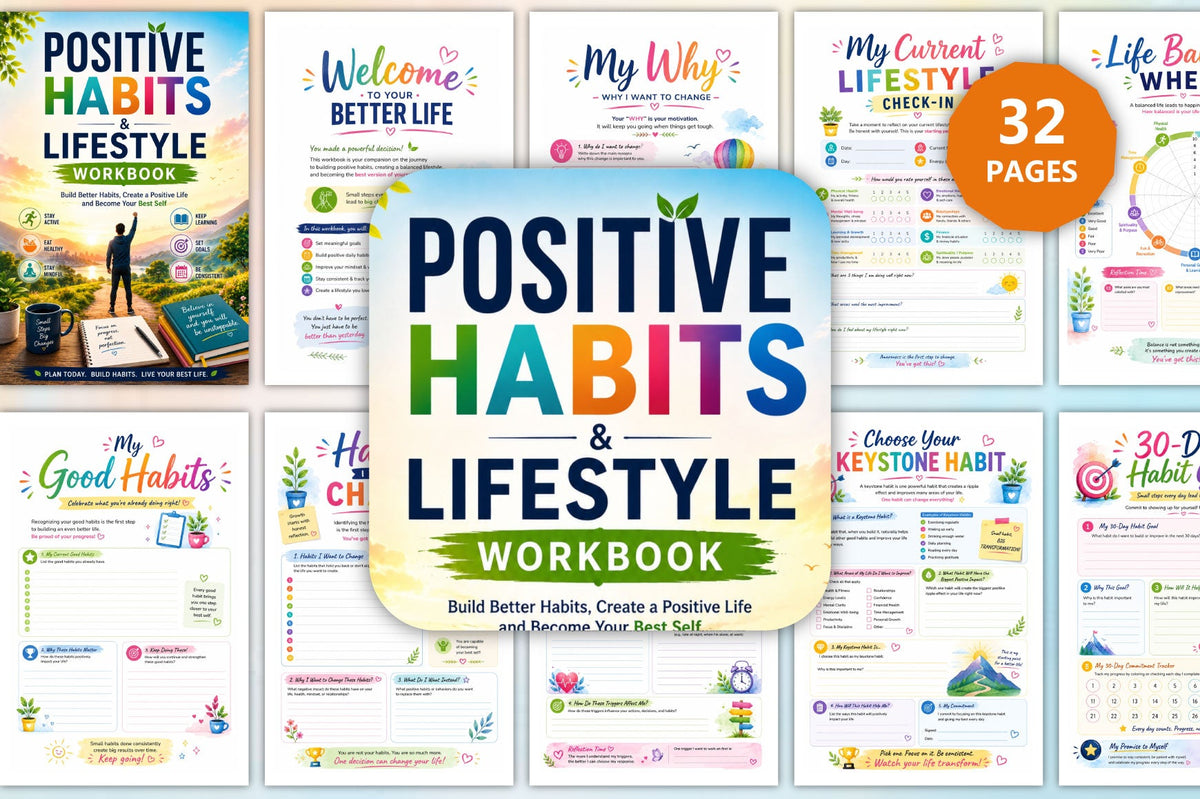 Positive Habits Lifestyle Workbook
