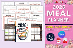 Ultimate Meal Planner Guide - CraftNest - Digital Crafting and Art