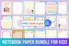 Colorful Kids' Notebook