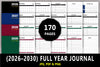 Year Journal: Optimize Your Planning