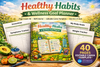 Healthy Habits Wellness Goal Planner