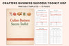 Crafter's Business Success Toolkit Planner