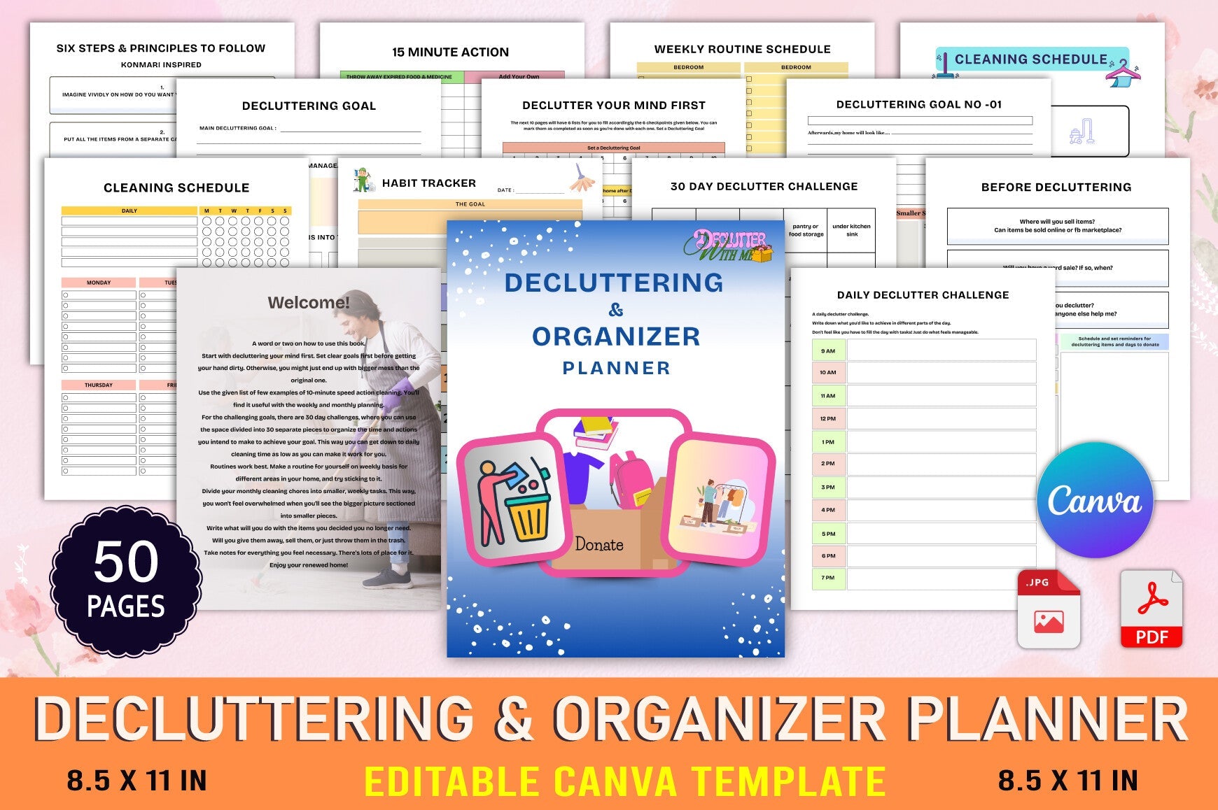 Decluttering Planner