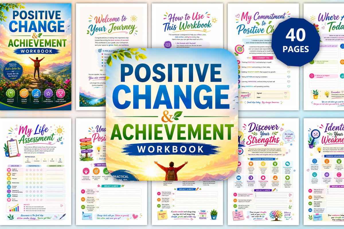 Positive Change Achievement Workbook