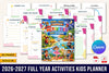 Yearly Activities Kids Planner