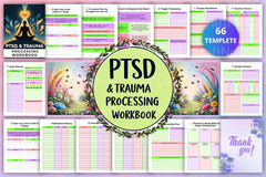 PTSD Trauma Processing Workbook - CraftNest - Digital Crafting and Art