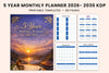 Yearly Monthly Planner