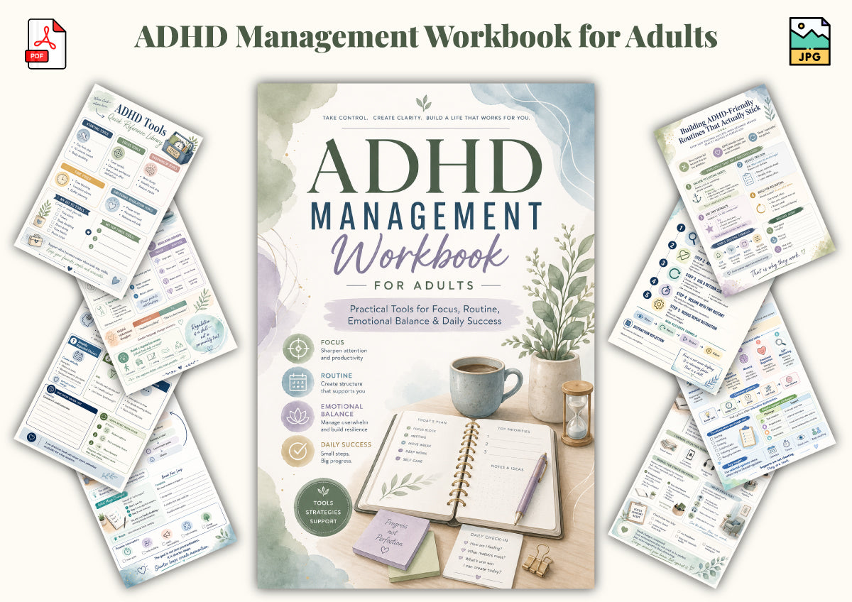 Adhd Management For Adults Workbook