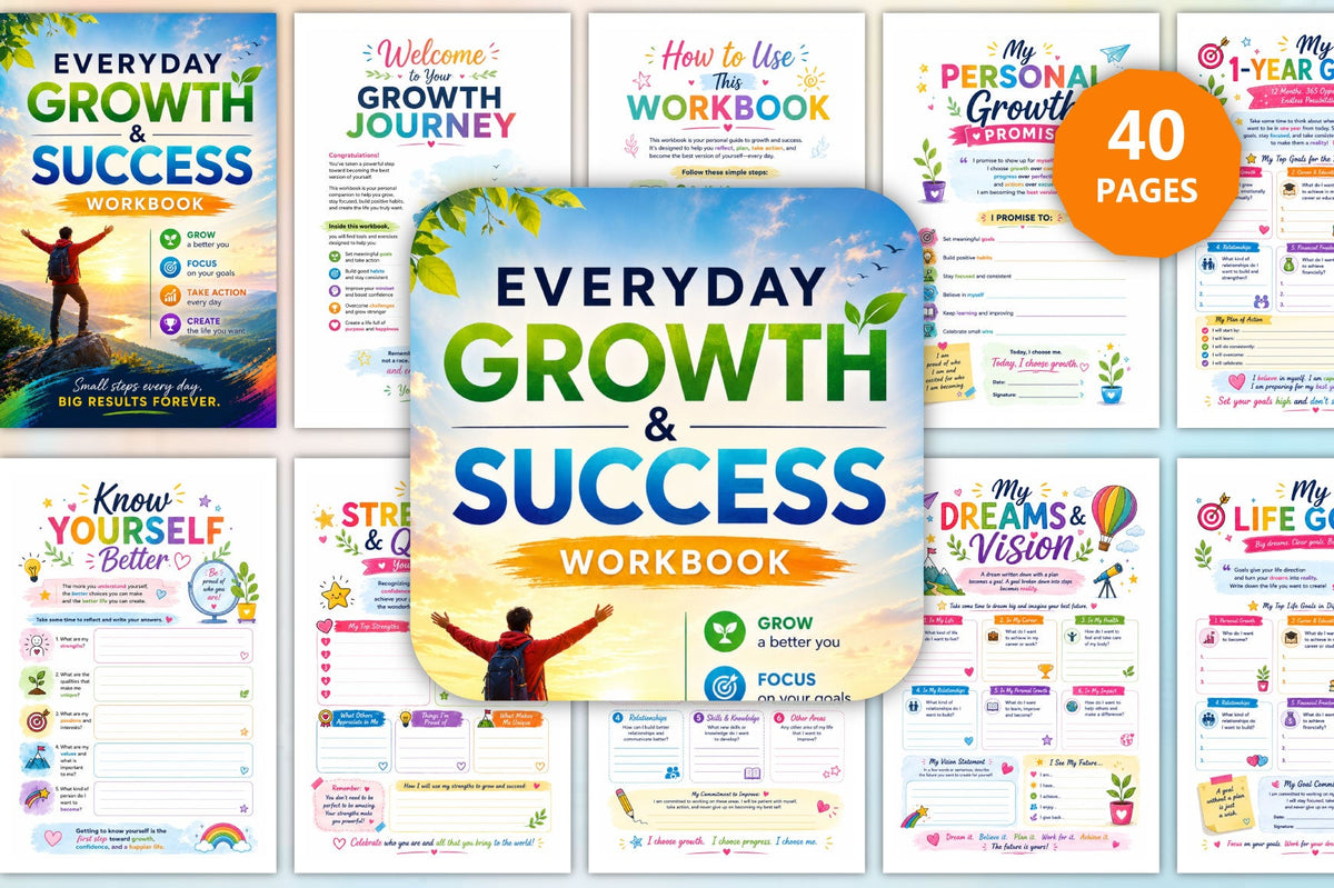 Everyday Growth Success Workbook