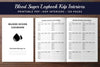 Blood Sugar Logbook Planner