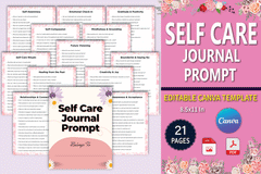 Self Care Prompt for Wellness and Mindfulness - CraftNest - Digital Crafting and Art