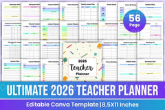 Ultimate Teacher Planner for Effective Classroom Management - CraftNest - Digital Crafting and Art
