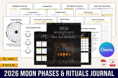 Moon Phases Rituals Guide - CraftNest - Digital Crafting and Art