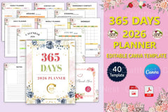 Daily Planner for Effective Time Management - CraftNest - Digital Crafting and Art