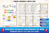 Everyday Science Experiments for Kids Planner