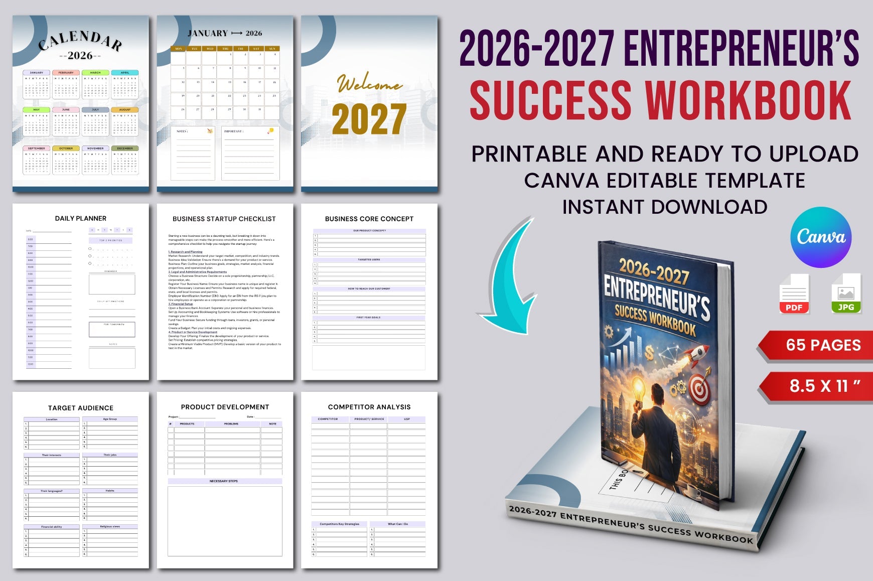 Entrepreneur Success Workbook