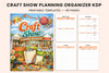 Craft Show Planning Planner