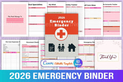 Essential EREPLACEncy Binder for Crisis Preparedness - CraftNest - Digital Crafting and Art