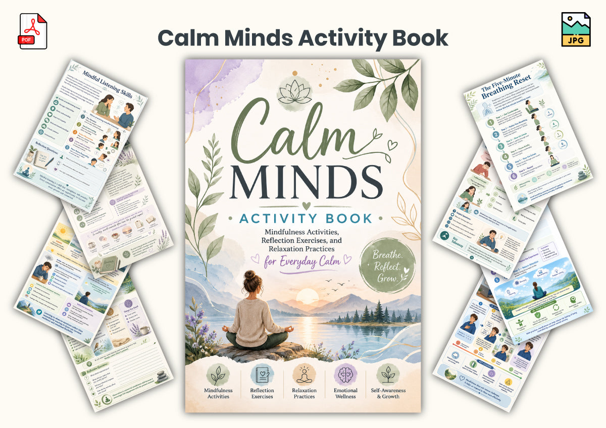 Calm Minds Activity Book
