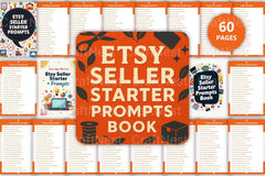 Etsy Seller Starter Prompts Book - CraftNest - Digital Crafting and Art