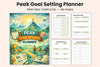 Peak Goal Setting Planner